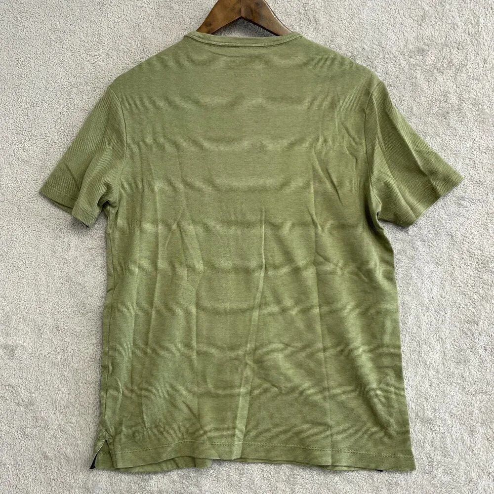 NWOT Banana Republic Men's M Luxe Touch Performance Tee Olive Green